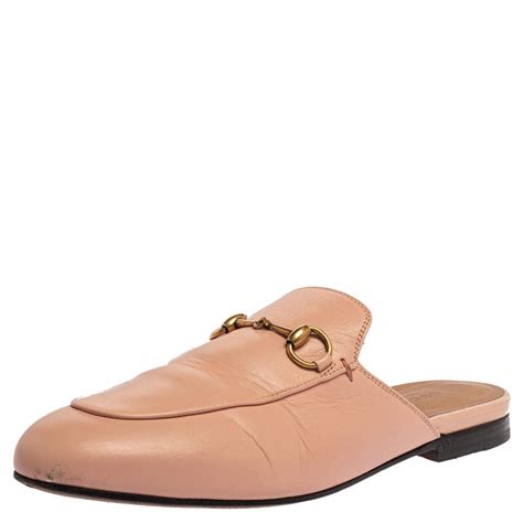 gucci pink princetown|gucci princetown mules on sale.